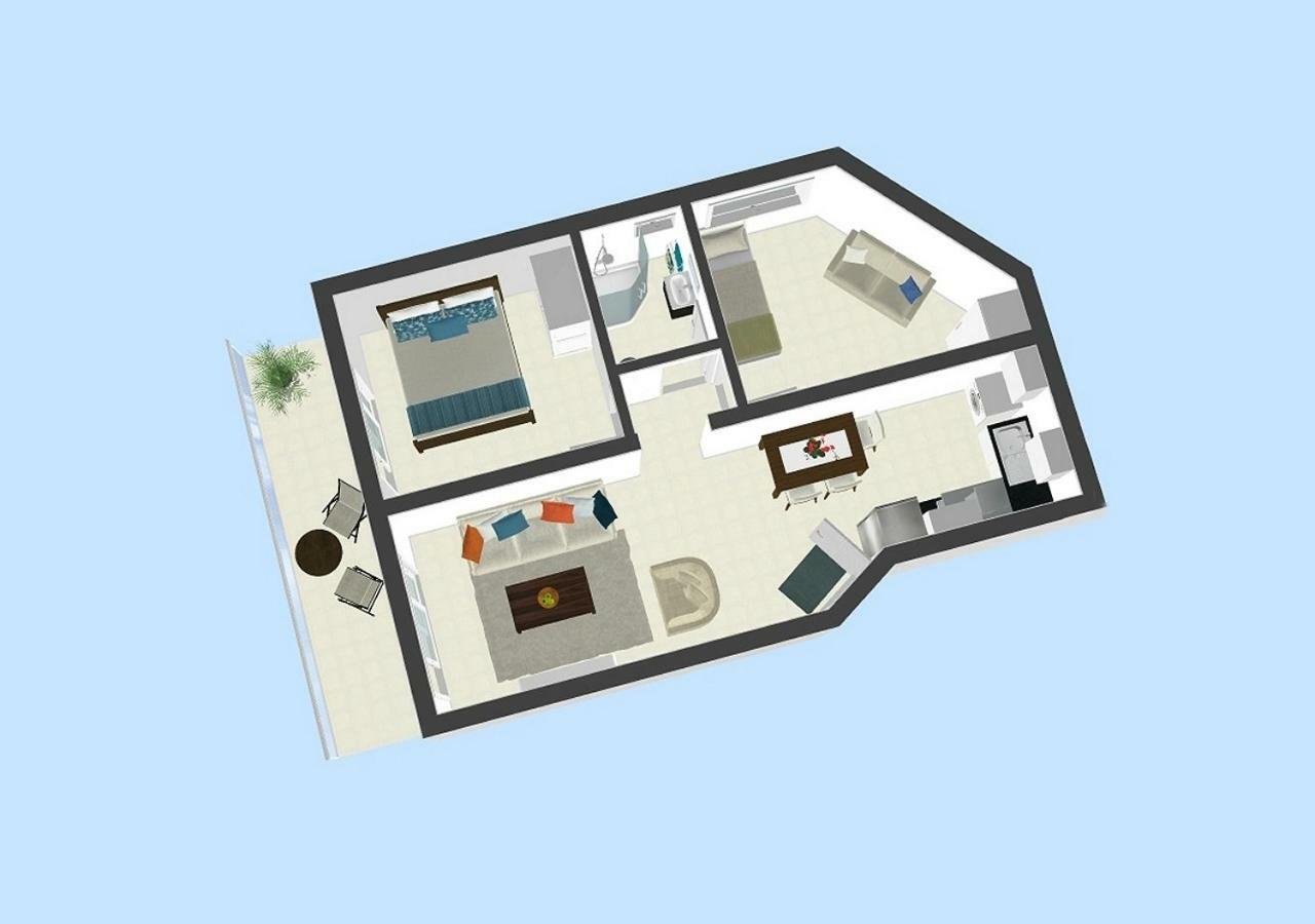 Lighthouse By The Sea Lovely 2Bdr Apartment Paphos Exteriér fotografie